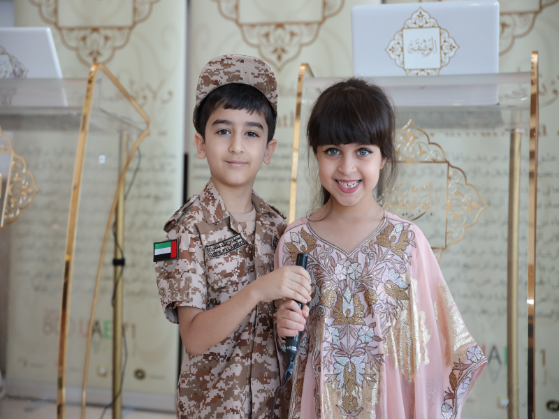 مدارس دبي فرع البرشاء تحتفل باليوم الوطني 51 و تد